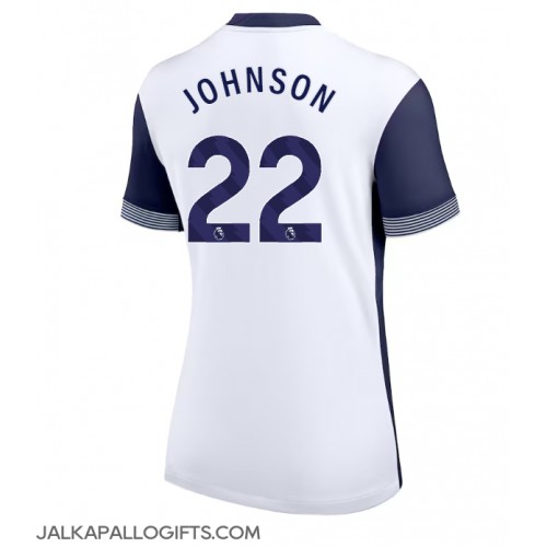 Tottenham Hotspur Brennan Johnson #22 Kotipaita Naiset 2024-25 Lyhythihainen